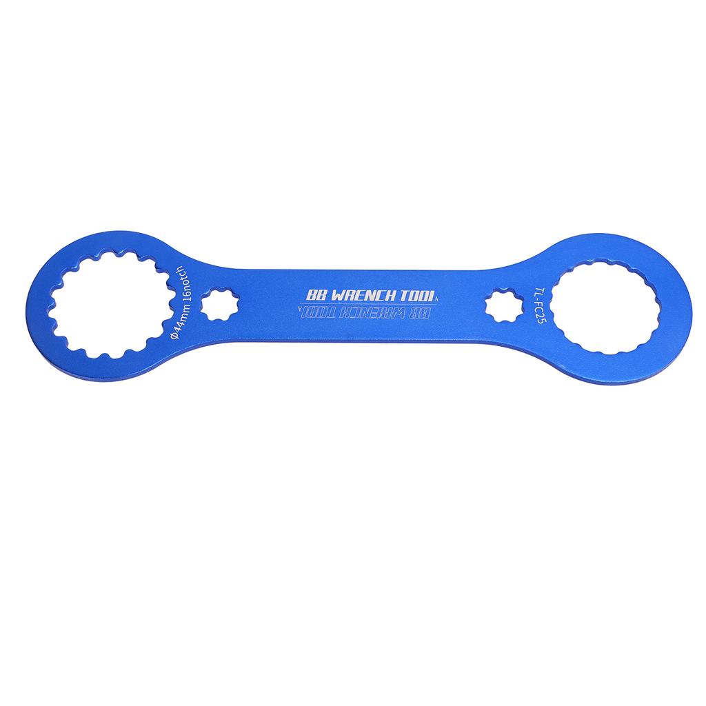 Bicycle Bottom Bracket Wrench Tool Aluminum Alloy Bike Integrated Hollow BB Wrench for Mountain