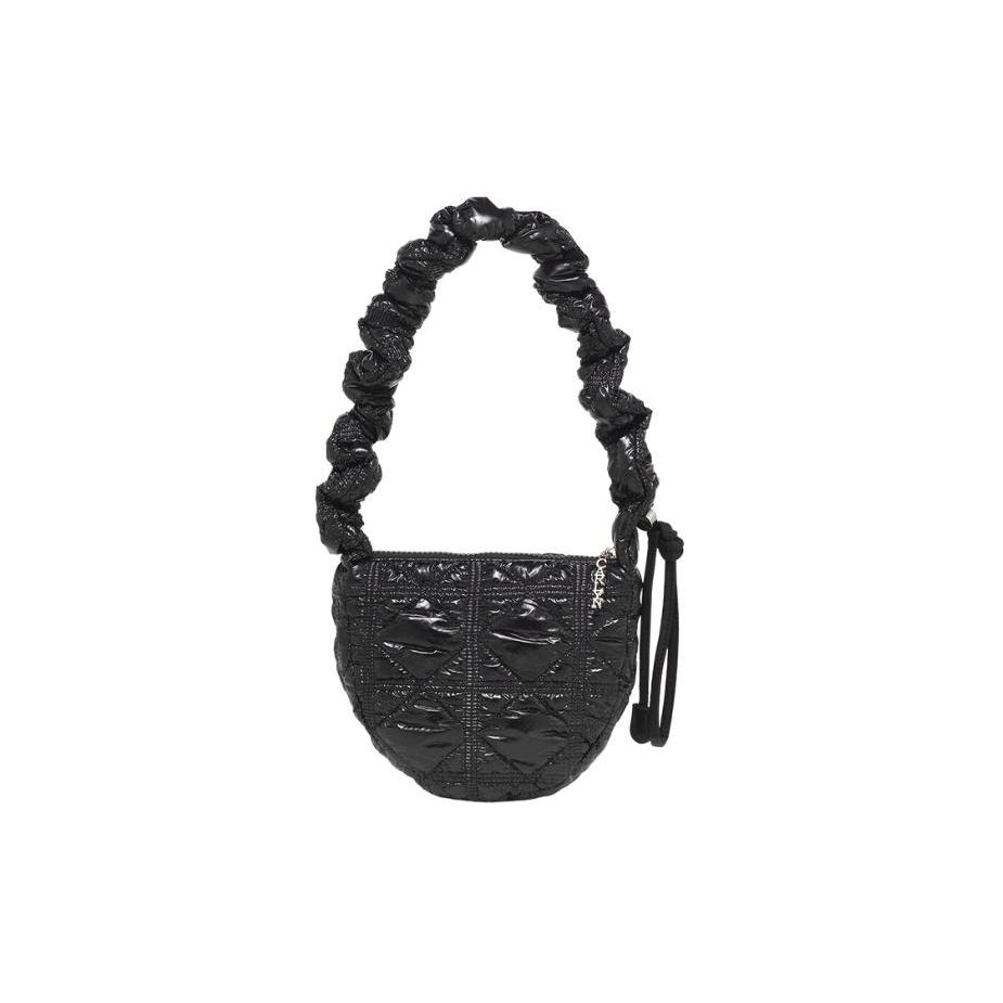 New CARLYN Nylon One Shoulder Handbag Regular Women's Black H73101010B
