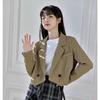 Short Blazer Jacket for Women  Unique Design Spring and Autumn