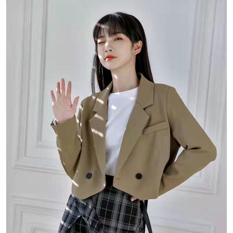 Short Blazer Jacket for Women  Unique Design Spring and Autumn