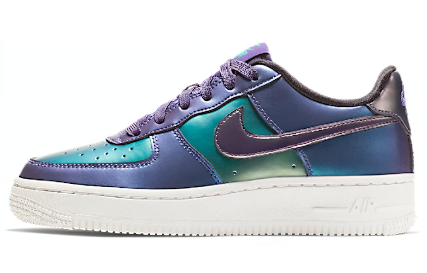 

Nike Air Force 1 Low LV8 Purple Neptune Green Gs 849345-500 40