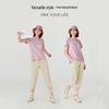 Naturehike Women's Printed Round Neck Breathable Short Sleeve T-shirt