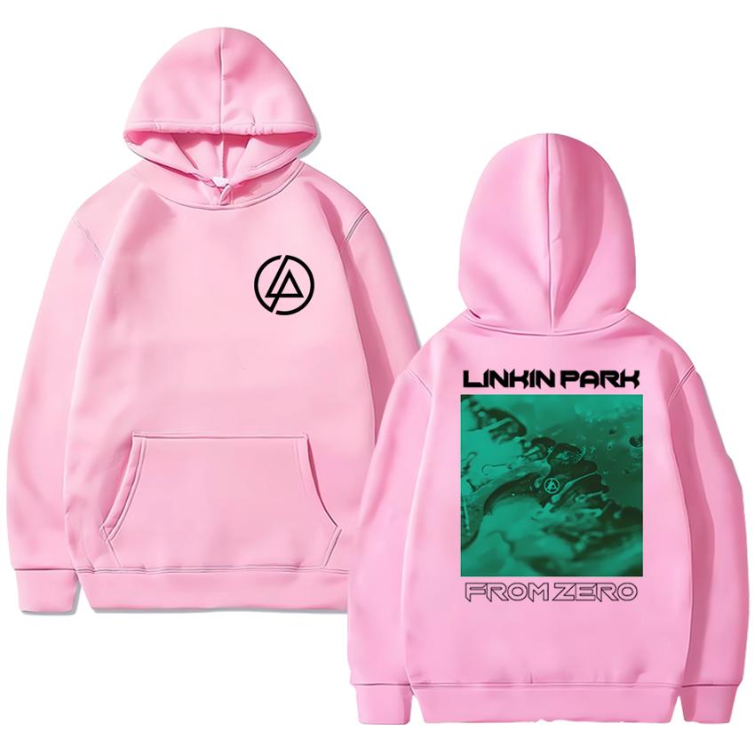 Horký výprodej Linkin Park Tour 2025 merch Mikiny Unisex harajuku móda Mikina Muži ženy Fleece Dlouhý rukáv pulovr streetwear