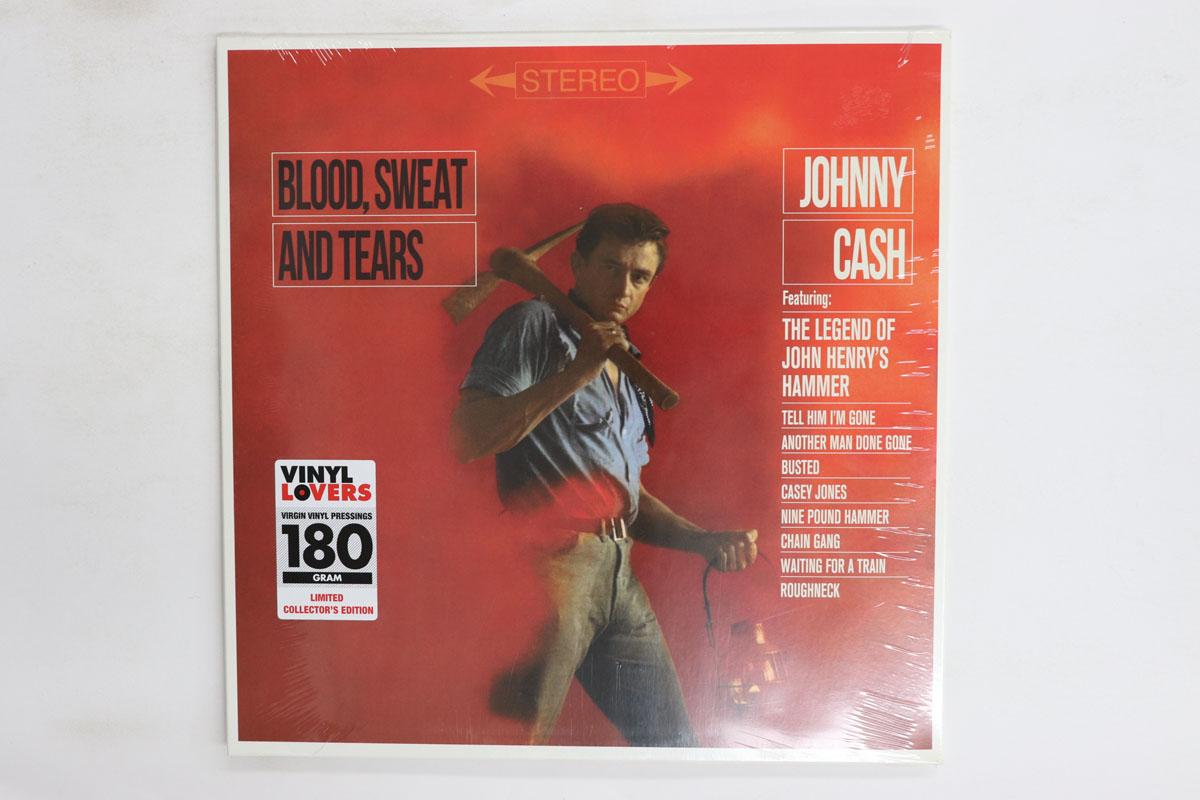 LP Record JOHNNY CASH Blood Sweat And Tears 180g 6785434 VINYL LOVERS 2016 Europe Rock Used
