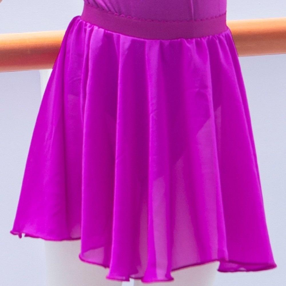 

Elastics Waist Ballet Dress Chiffon Ballerina Outfits Dance Wear Ballet Skirt Dance Supplies S