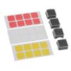 4PCS Double Layer Keycaps with Transparent Cover   Removable Stickers ABS Mechanical Keyboard Replacement Keycaps