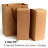 American-Style Kraft Paper Wine Crate with Extra-Hard Cardboard Packaging