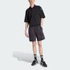 Adidas Originals Ss25 EqT Markenlogo Einfarbig Bequem Vielseitig Lässige Shorts Herrenshorts Schwarz JD0655