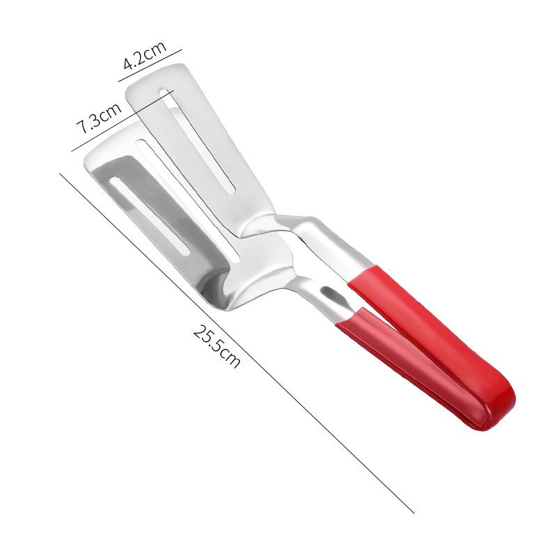 304 Stainless Steel Steak Tongs Clip Household Food BBQ Clamp Frying Shovel Fish Spatula Kitchenware Kitchen Accessories