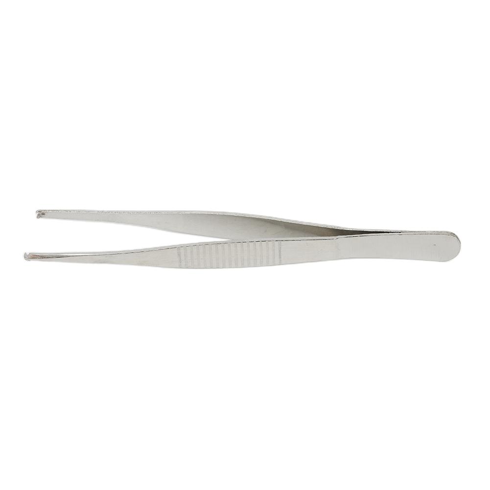 Toothed Tweezers Silver Toothed Tweezers 125mm / 5Inch