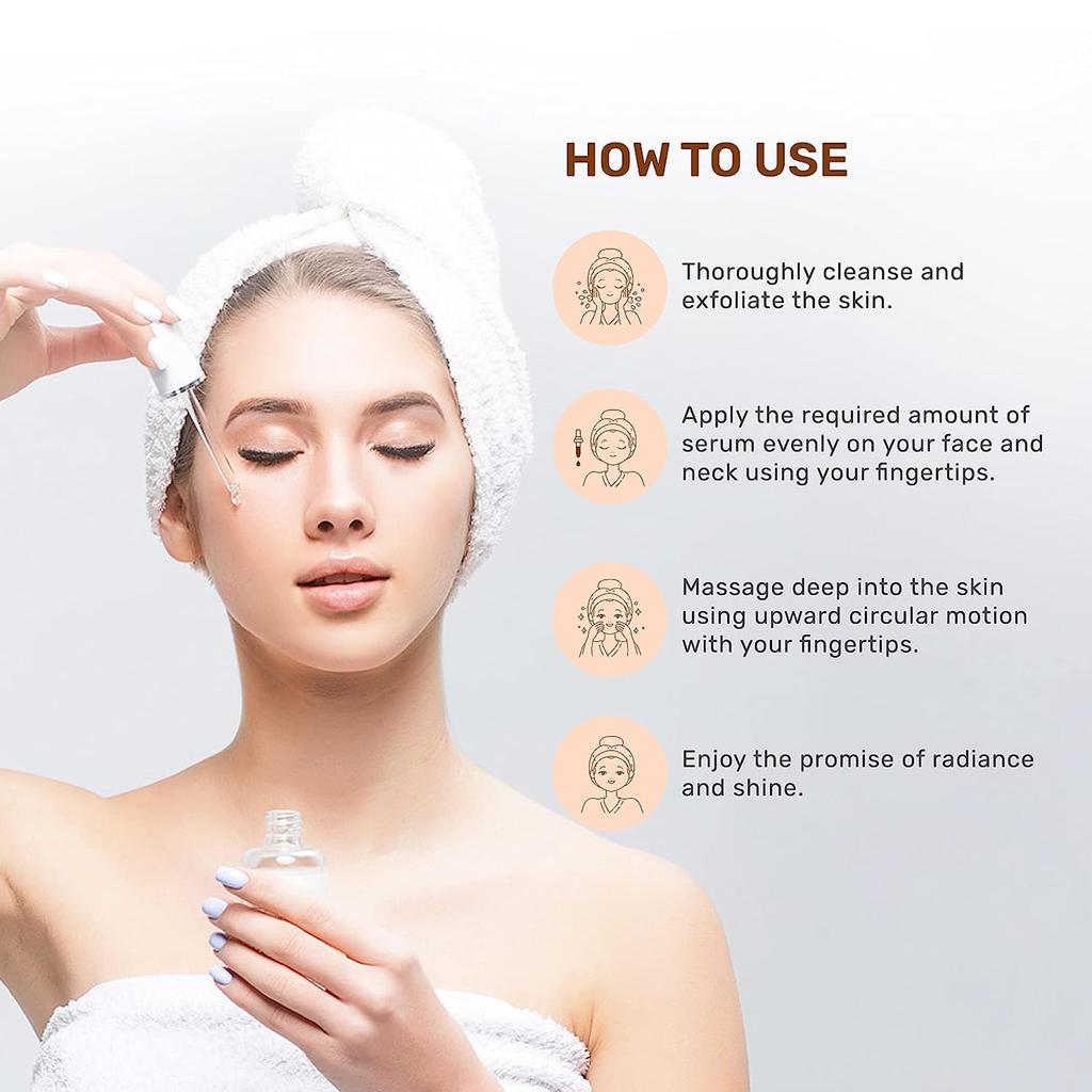 Bodytales Vitamin C Pure Bright Face Serum 1 fl oz Skin Brightening & Glowing