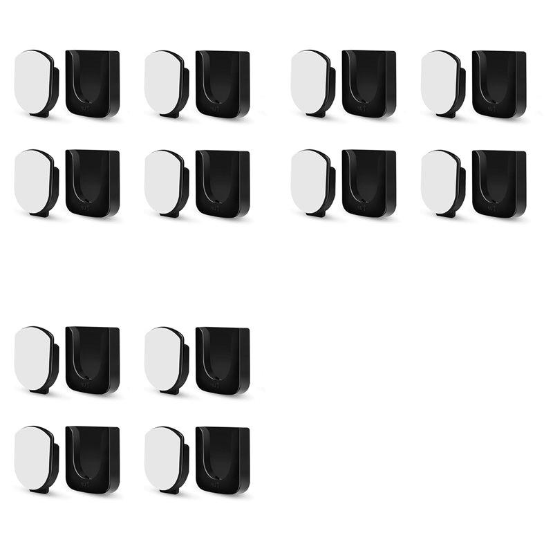 Magnetic Remote Control Holder Wall Mount, 12 Pair Remote Control Organizers Storage Self-Adhesive TV Remote Black чёрный