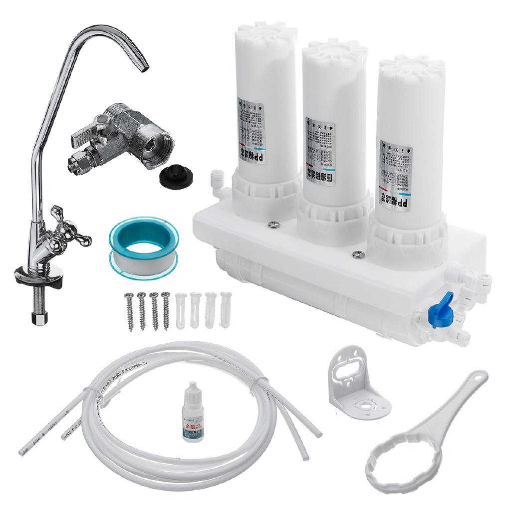 New Mini 3+2 Kitchen Ultrafiltration Water Filter System Household Mini Water Purifier System