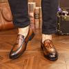 Men's Tassel Loafers Cow Leather Comfortable Slip on Wedding Party Office Dress for Men Classic Designer Outdoor Casual Loafers