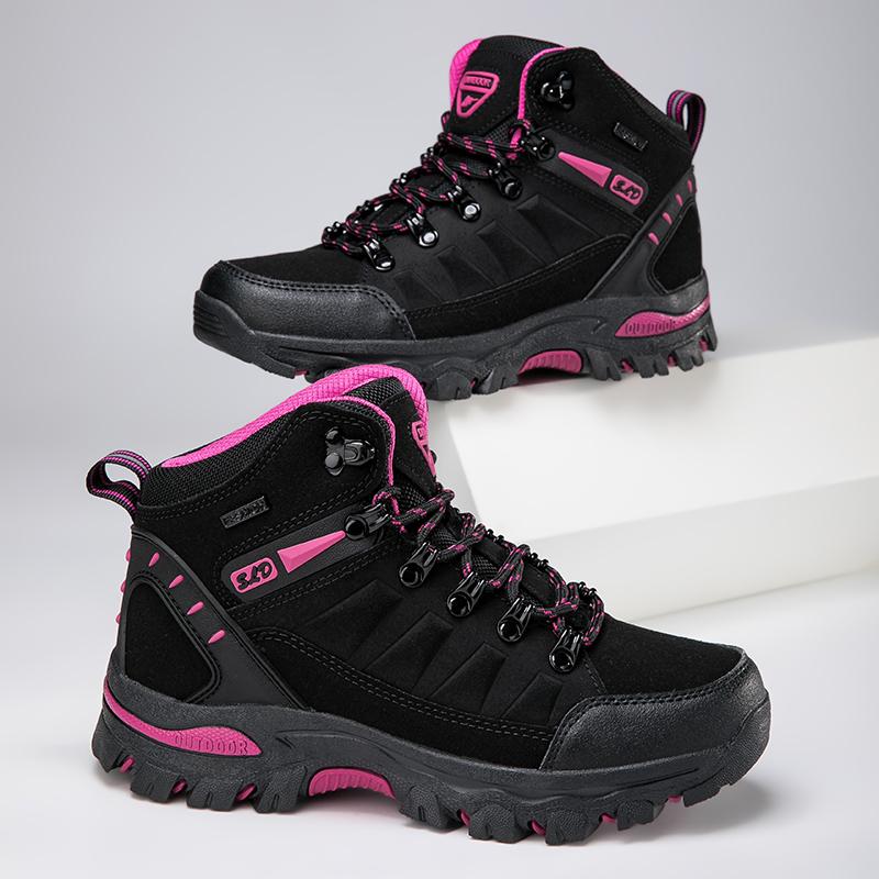 Winter Women Ankle Outdoor Trekking Boots Hiking Shoes Woman Mountain Climbing Treking Sneakers Wandelschoenen Botas Mujer