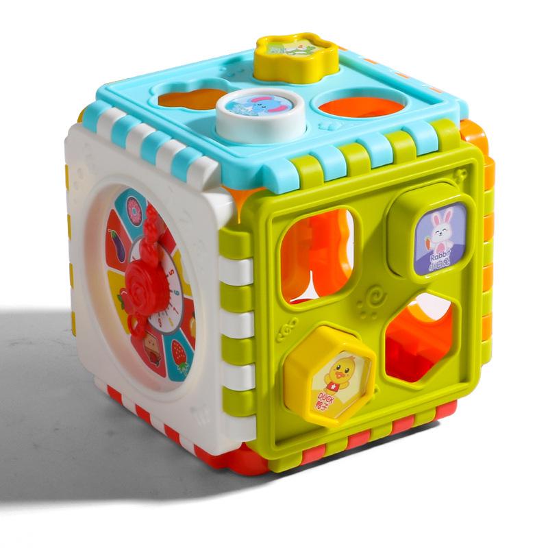 

Educational Building Blocks for 0-3 Years: Hexahedron Shapes & Number Recognition for Boys and Girls