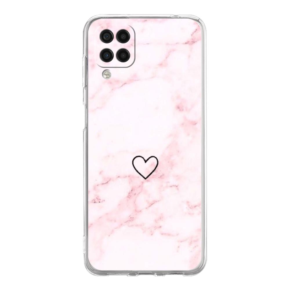 Gold Pink Rose Glitter Hearts Phone Case For Samsung A51 A71 A21S A12 A11 A31 A41 A03S A22 A13 A33 A73 A53 A52 A32 5G A23 Cover