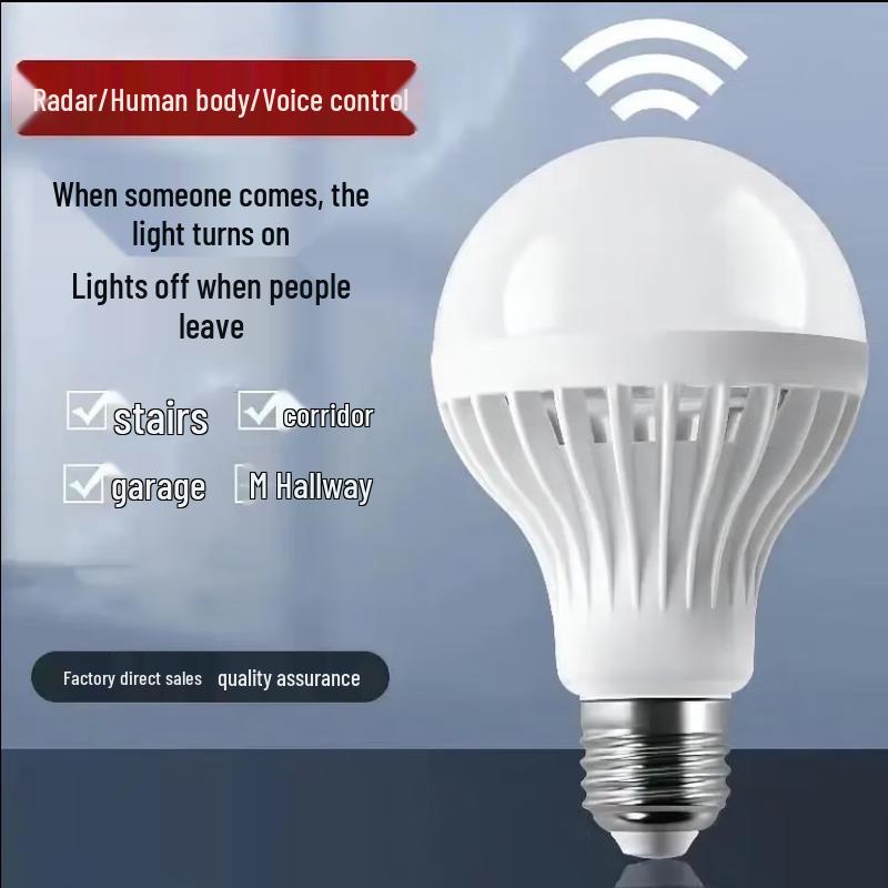 Yunpo Sound & Light Sensor LED Bulb