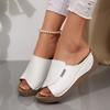 Fashion Fashion Women Platform Sandals Summer Womans Fashion Solid Color Wedge Slippers Comfortable Beach Casual Sandals Sandalias Mujer