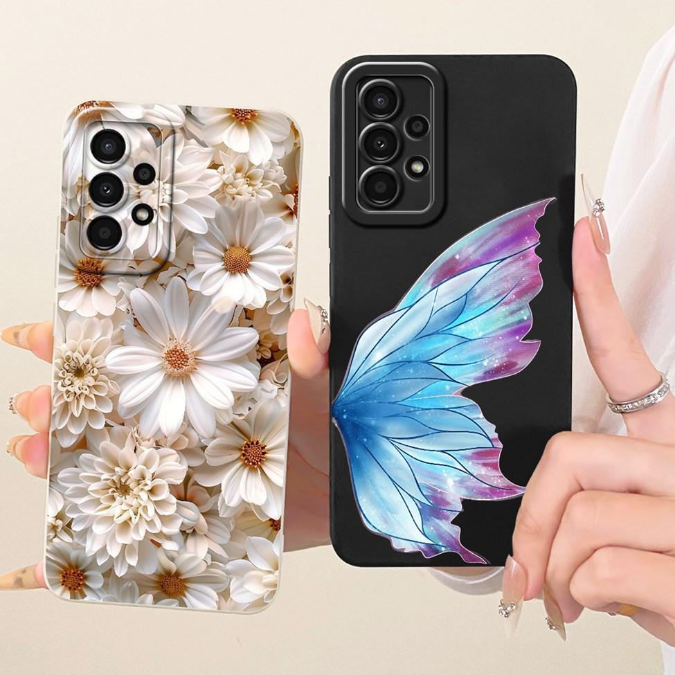 For Samsung Galaxy A32 4G A325F A325M A325N Casing For Samsung A32 4G Case Cover Silicone Fashion Cartoon Cute Funny Painted