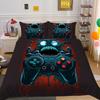 3D Game Console Printing Home Bedclothes Single Size Bed Clothes Boy Kid Highend Soft Bedding Set Cover