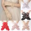 Wedding/Party Women's  Lace Gloves Floral Full Finger Gloves  for Dinner Fancy Costume Accessories