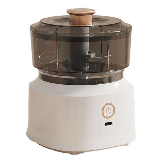 

Meat Grinder Vegetable Cutter with 350ML Capacity One-Button Electric Chopper Transparent Cup Body Food Processor белый