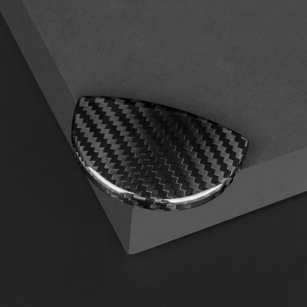 AIRSPEED Accessories Hard Carbon Fiber Interior Custom Parts Copilot Glove Box Handle Sticker Cool