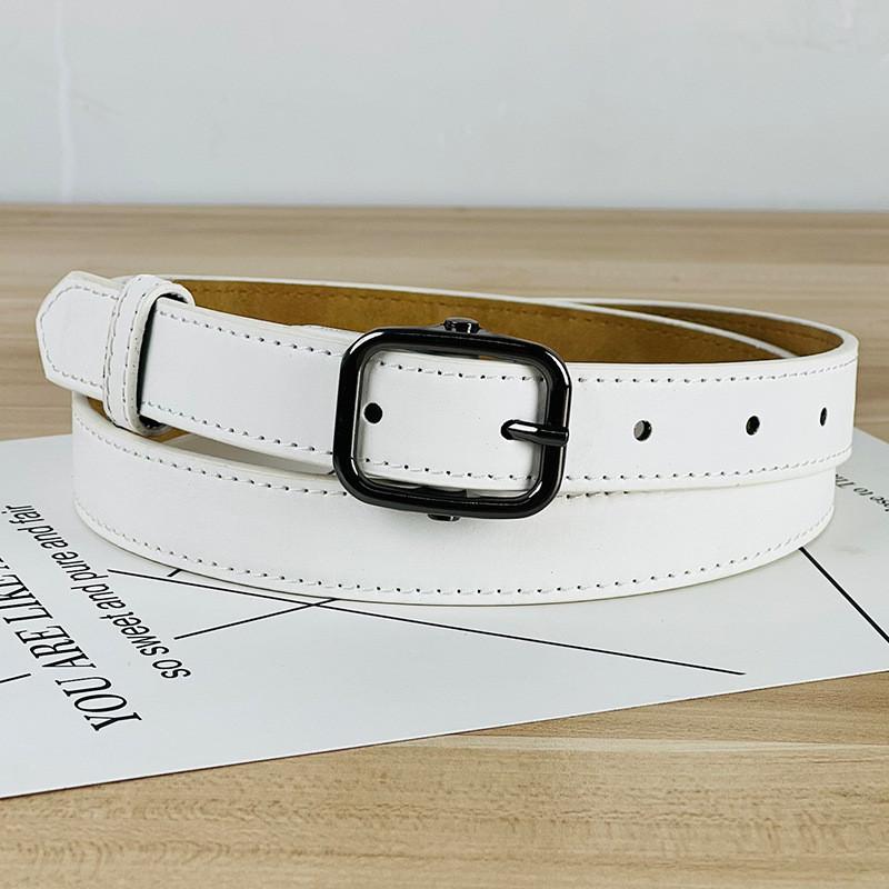 Fashionable Simple Womens Belt Metal Pin Buckle Outdoor Casual Band Waist