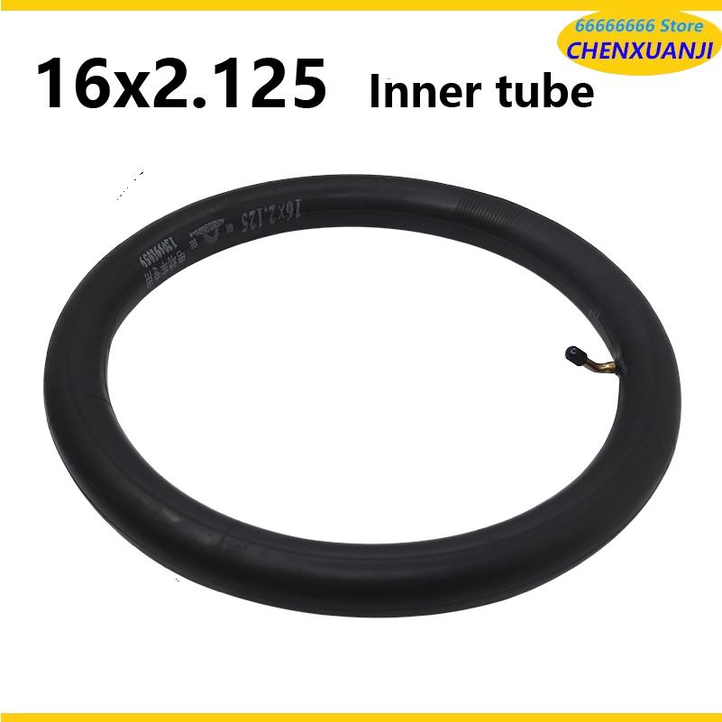 Electric Vehicle 16 Inch Tyre 16x2.125 Inner tube outer tube For Electric Bicycle Tire Bicycle Tire Accessories inner tube