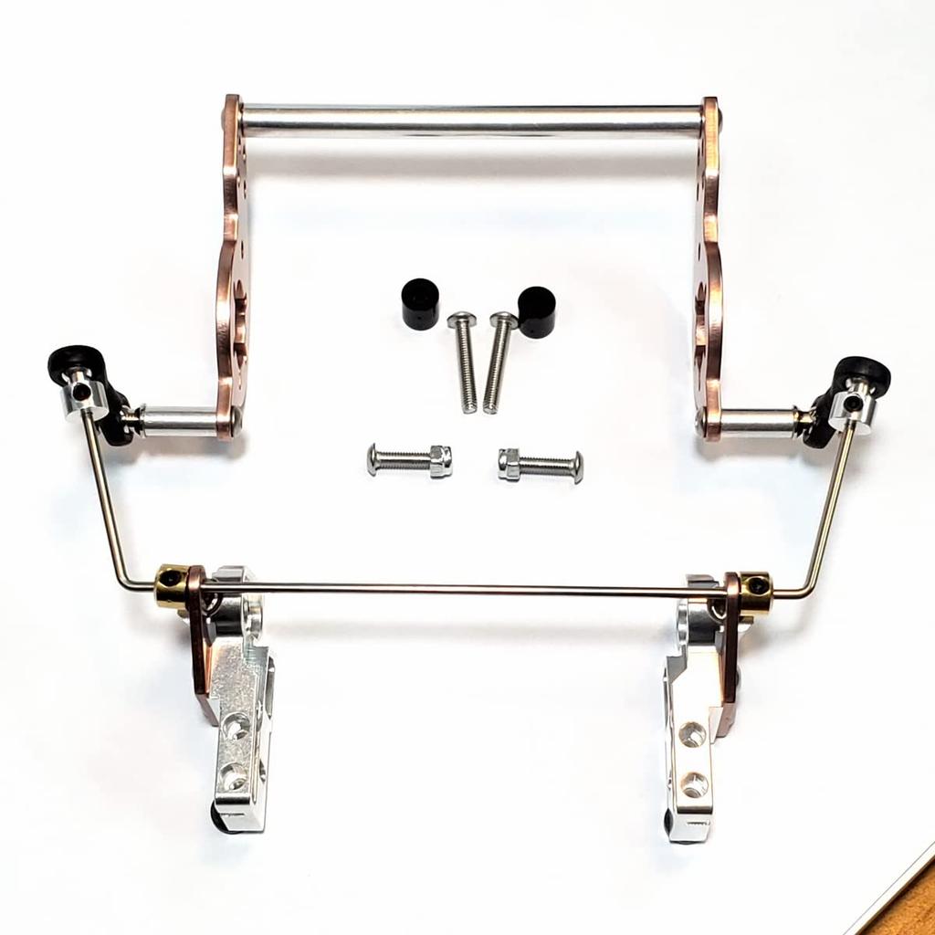 KF OP Parts Rear Stabilizer Rod Set for Tamiya 1/10 Grasshopper Anti-Roll Bar