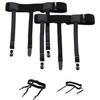 1 Pair Women Girls Men PU Body Harness Garter Belt Adjustable Sexy Punk Leg Stockings Cincher Strap