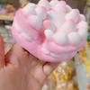 Super Soft Pink Realistic Strawberry Cake  Toy Slow Rebound Squeeze Fidget Toy for Adult Office Stress Relief