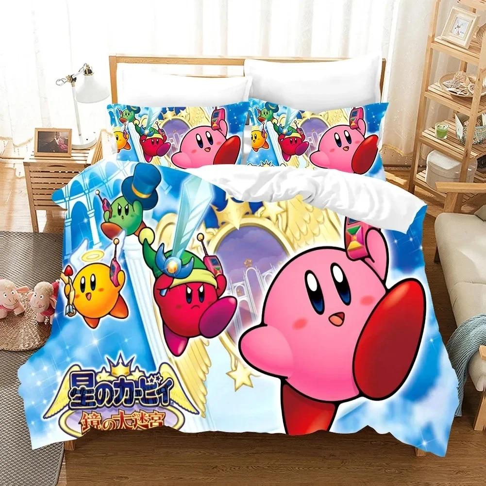 3D Printed Anime Kribys Bedding Set Boys Girls Twin Queen Size Duvet Cover Pillowcase Bed Kids Adult Fashion Home Textileextile