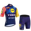 Summer Men's Short-sleeved Cycling Suit Mountain Road Bike Breathable Sweat-wicking Cycling Top