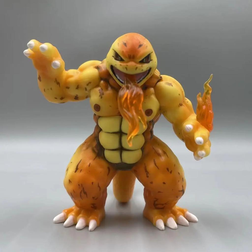 Pokemon Action Figure Gk Spoof Series Obscene Pikachu Charmander Bulbasaur Squirtle Gengar Doll Ornaments Model Kid Gift