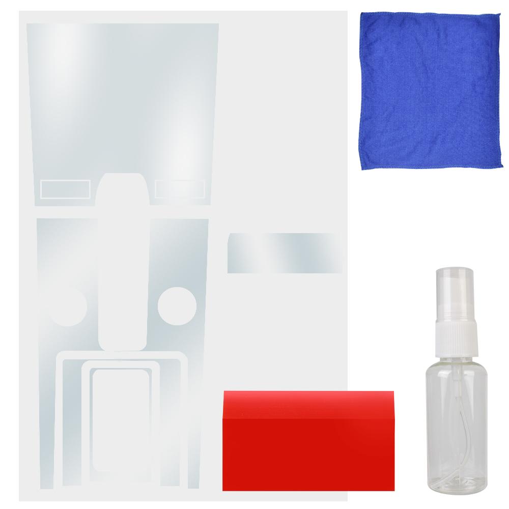 Transparent TPU Salon Frame Cover Sticker Strips Car Accessaries For Chery Tiggo 8 Plus 2021 Car Console Gearbox Panel Film