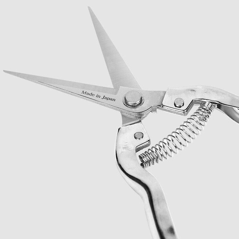 Stainless Steel Pruning Shears Professional Garden Scissors for Fruit Picking Bonsai Trimming & Plant Care Sharp Hand Pruners