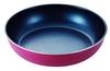 Pearl Metal Stack Plus Blue Diamond Coated IH-Compatible Cookware 3-Piece Set A, Red HB-5625