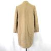 Nano Universe No Collar Wool Coat Beige Ladies Free Size M(USED)