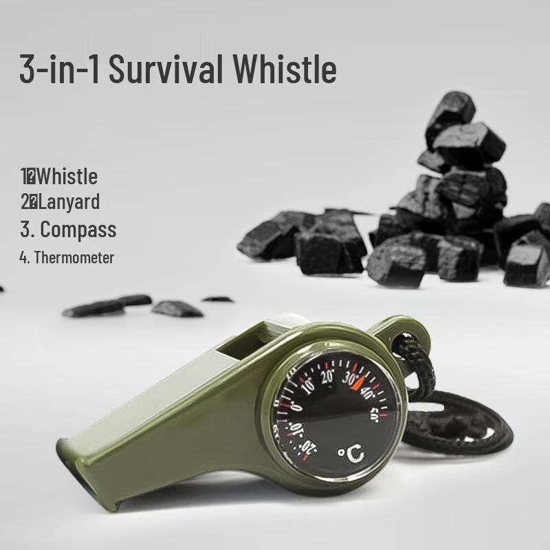 Multi-function Outdoor Survival Whistle