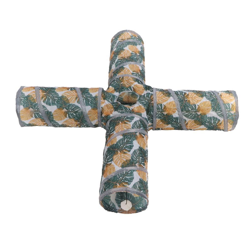 Cat Toys Set Safe Colorful Interactive Teaser Wand Ball Mouse Collapsible Tunnel Kitten Toy