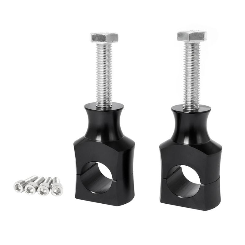 Motorcycle Handlebar Risers for 7/8  1   Handlebar Universally Handlebar Risers Clip Extension Adapter Extender 25mm чёрный