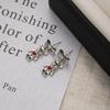 Korean Style Heart & Bear Stud Earrings for Women - Versatile, Smooth, High-End Feel, Early Spring Hot Seller
