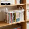 Faltbare Transparente Buchaufbewahrungsbox - Staubdicht, Wasserdicht & Organisiert