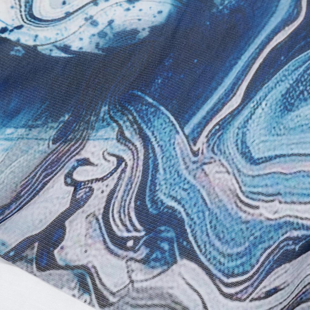 Vivienne Tam [Good Condition] 15175460 Marble Dragon Print T-shirt/ Tops 38 whiteUsed