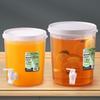 with Lid Refrigerator Cold Water Kettles Faucet Kitchen Storage Bucket New Drink Dispenser