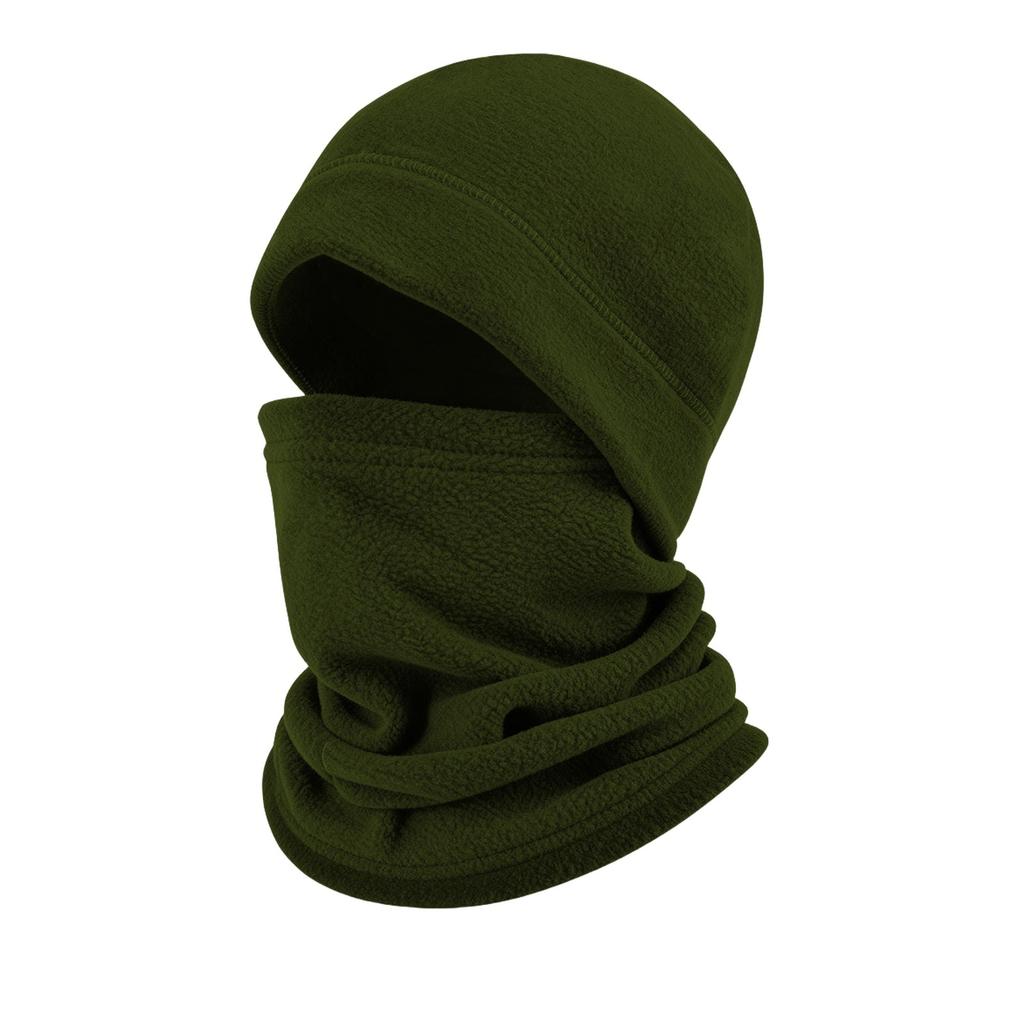 Winter Neck Gaiter and Adjustable Windproof Cycling Set with Ear Coverage and Face Cover for Outdoor Riding