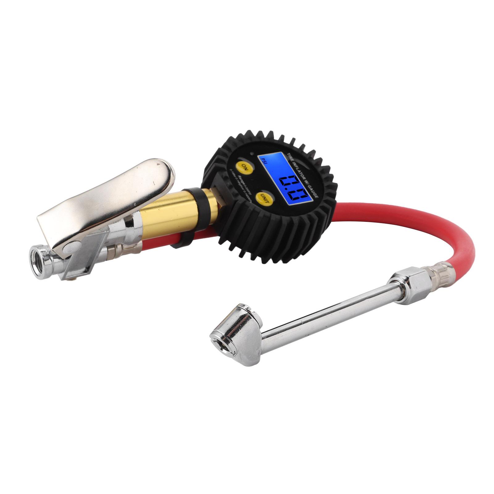 

Насос для накачування шин Air Line Tire Pump WDigital Pressure Gauge Tester Universal for Car Motorcycle