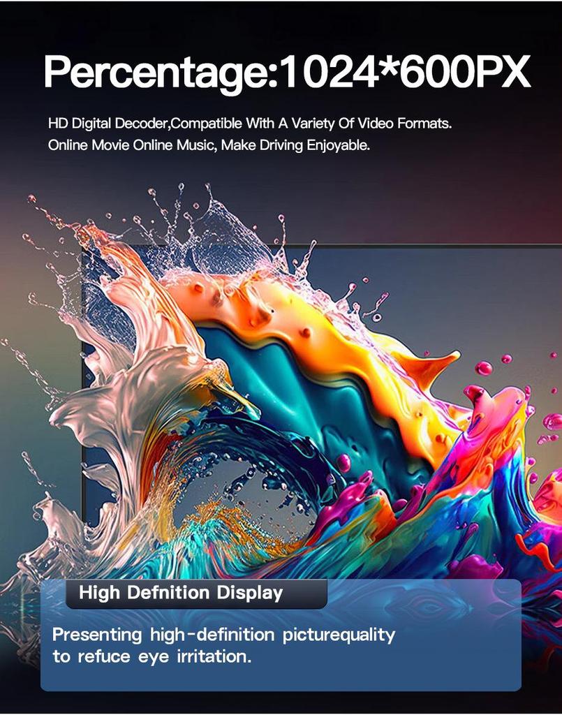 Ford Kuga Reversing Camera & Big Screen Navigation CarPlay System